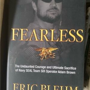 Fearless by Eric Blehm Hardcover Book